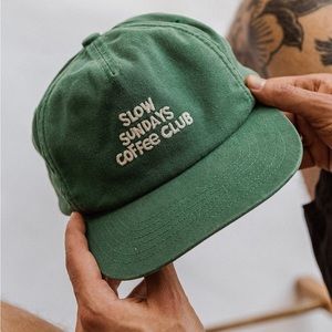🆕✨Slow Sundays 5-panel cap in green✨🆕